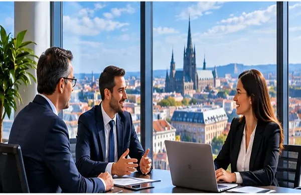 business travel and European planning